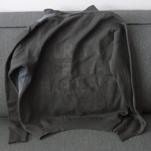 Diesel Maturity Speedway Express Made in Italy Gray Sweater Size S - Picture 9 of 13